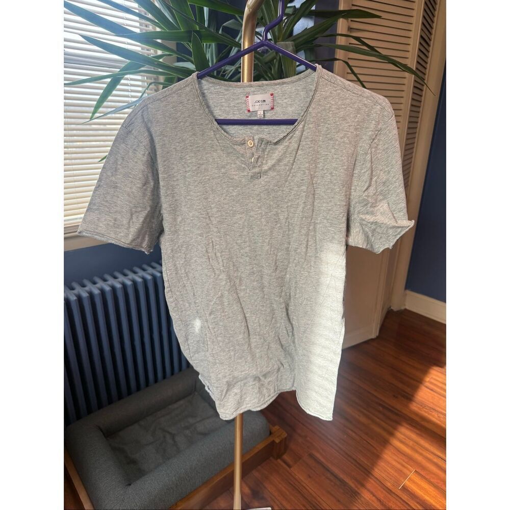 Joe’s jeans, two butter Henley T-shirt
